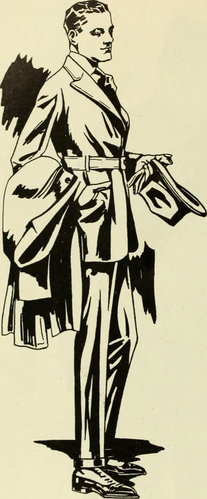 An illustration from Men's wear of Canada (January-December 1918), 1918, leaf 17