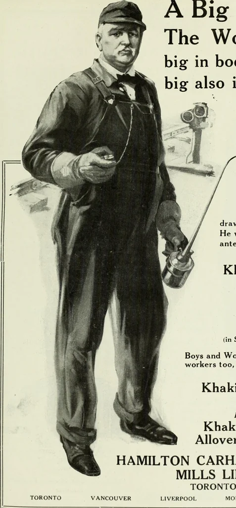 An illustration from Men's wear of Canada (January-December 1918), 1918, leaf 176