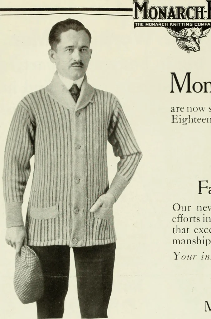 An illustration from Men's wear of Canada (January-December 1918), 1918, leaf 177