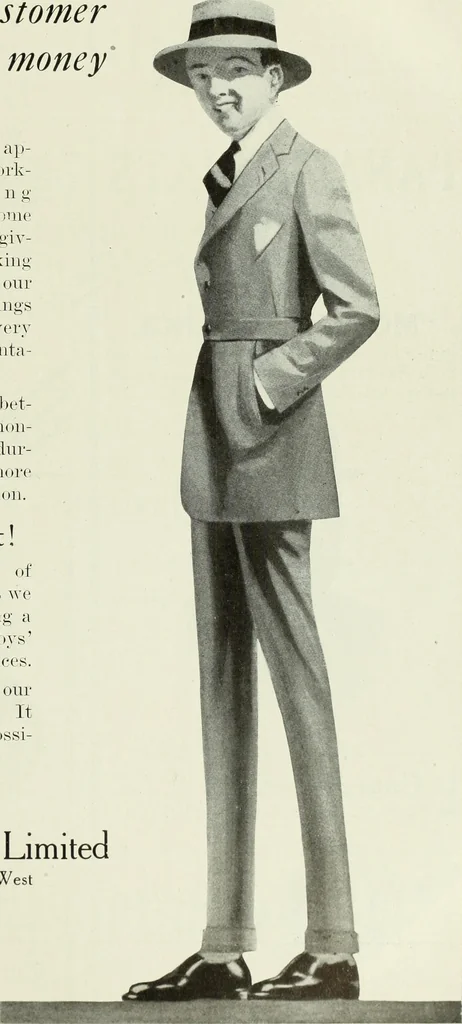 An illustration from Men's wear of Canada (January-December 1918), 1918, leaf 178