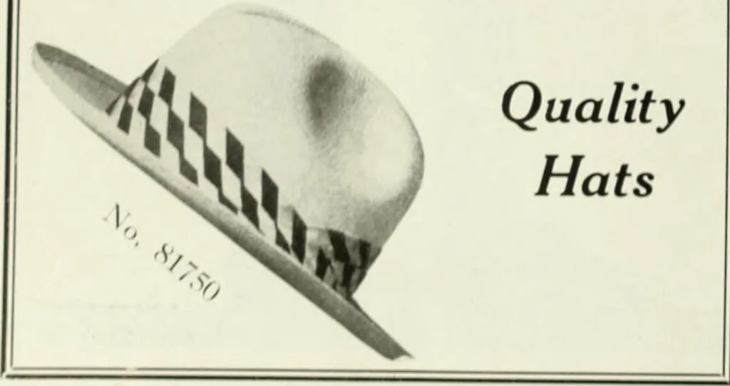 An illustration from Men's wear of Canada (January-December 1918), 1918, leaf 179