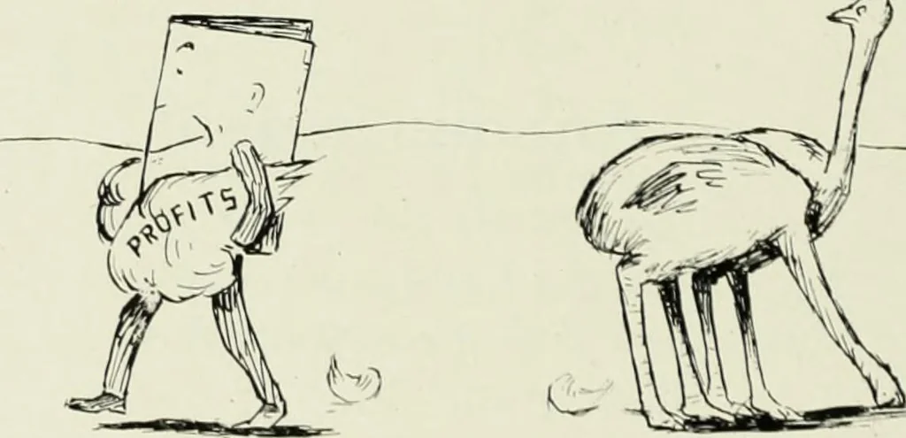 An illustration from Men's wear of Canada (January-December 1918), 1918, leaf 179