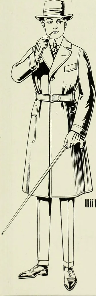 An illustration from Men's wear of Canada (January-December 1918), 1918, leaf 190