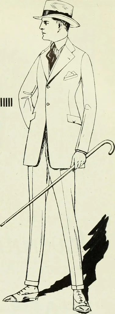 An illustration from Men's wear of Canada (January-December 1918), 1918, leaf 190