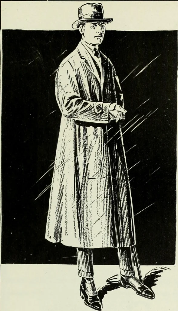 An illustration from Men's wear of Canada (January-December 1918), 1918, leaf 192