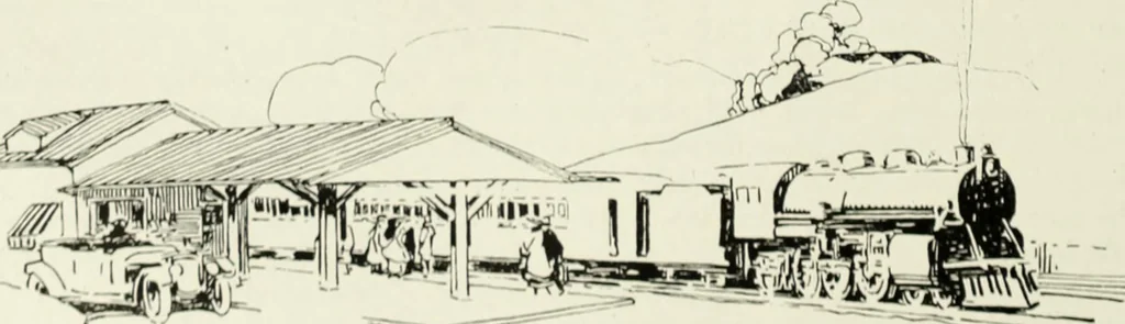An illustration from Men's wear of Canada (January-December 1918), 1918, leaf 205