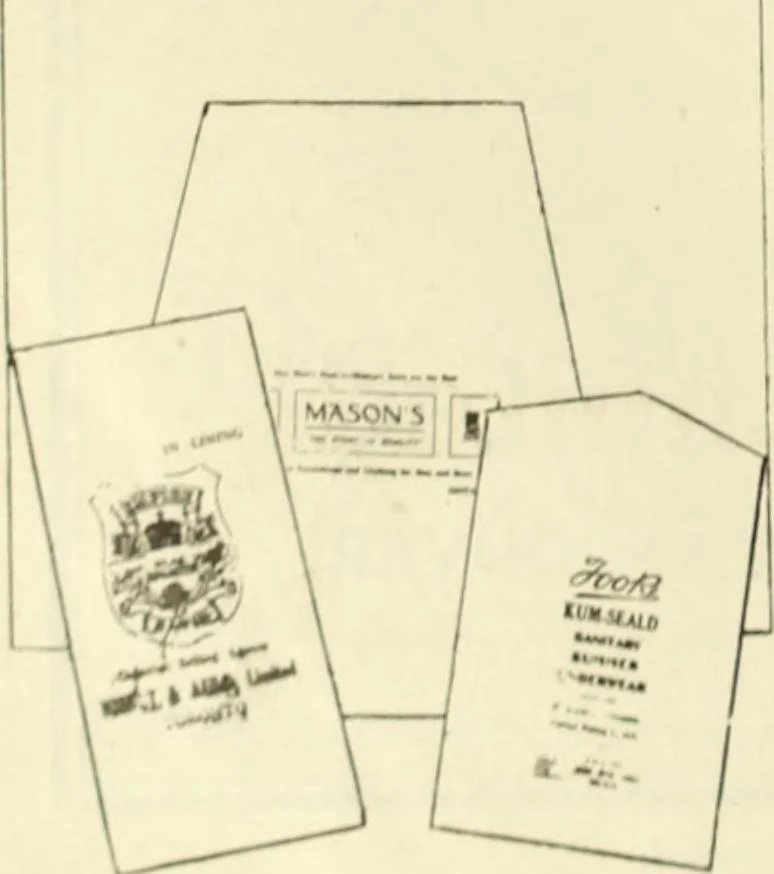 An illustration from Men's wear of Canada (January-December 1918), 1918, leaf 21