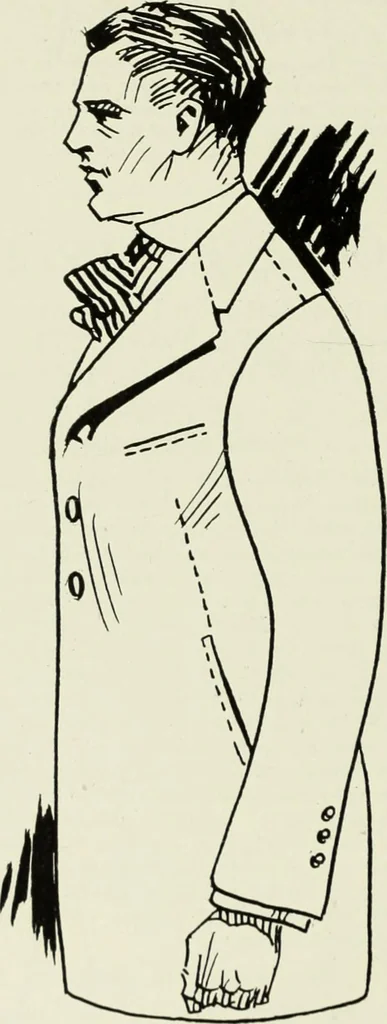 An illustration from Men's wear of Canada (January-December 1918), 1918, leaf 221