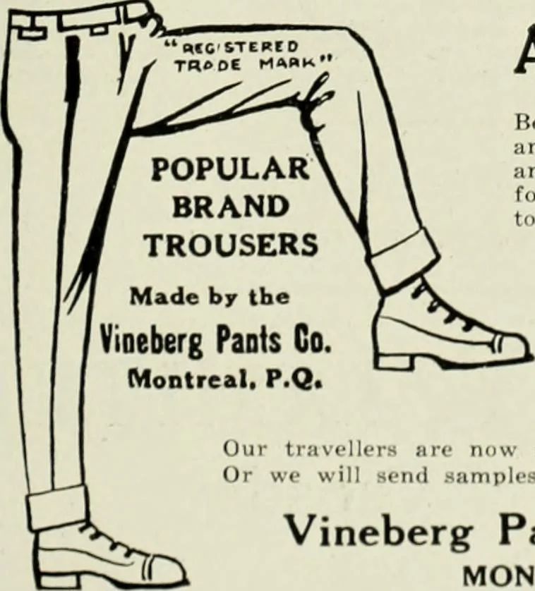 An illustration from Men's wear of Canada (January-December 1918), 1918, leaf 234