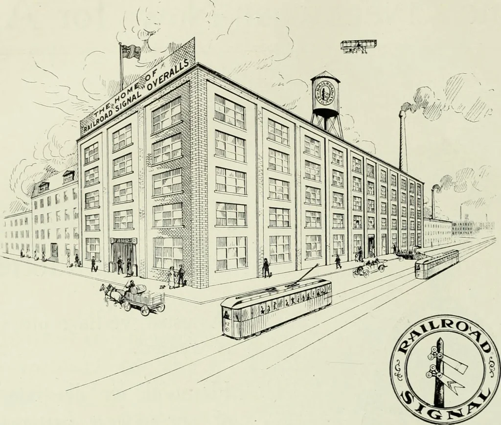 An illustration from Men's wear of Canada (January-December 1918), 1918, leaf 253