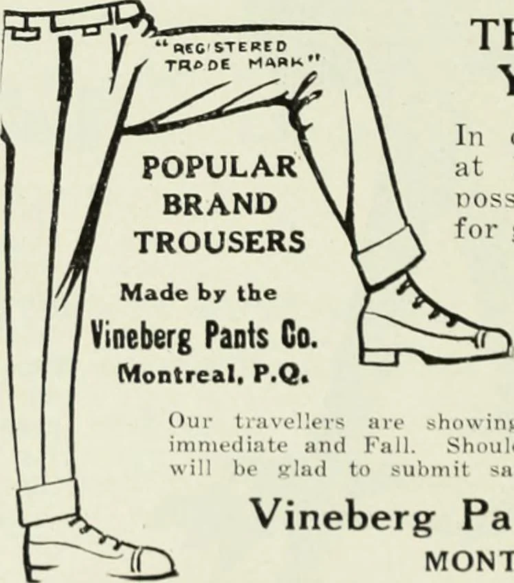 An illustration from Men's wear of Canada (January-December 1918), 1918, leaf 257