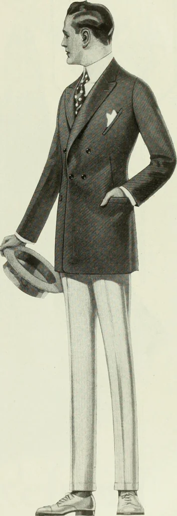 An illustration from Men's wear of Canada (January-December 1918), 1918, leaf 258