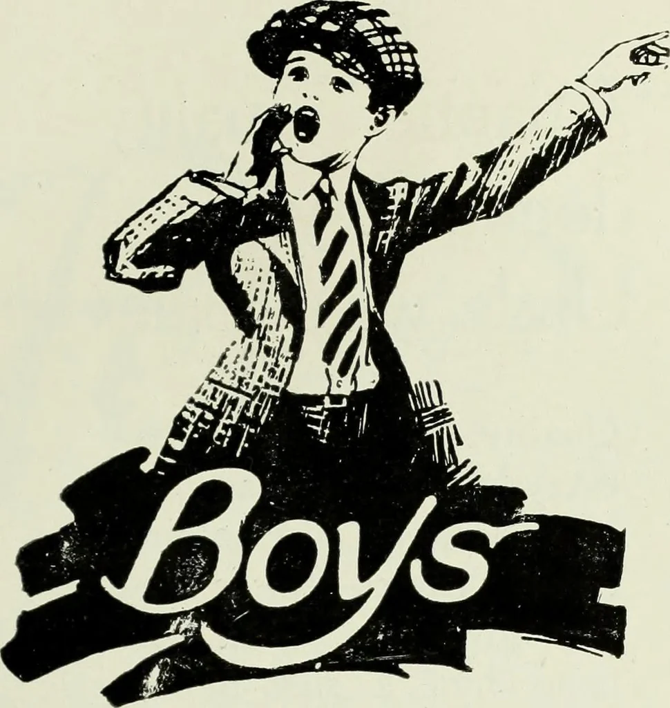 An illustration from Men's wear of Canada (January-December 1918), 1918, leaf 262