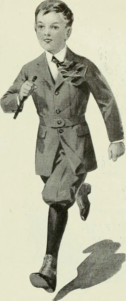 An illustration from Men's wear of Canada (January-December 1918), 1918, leaf 264
