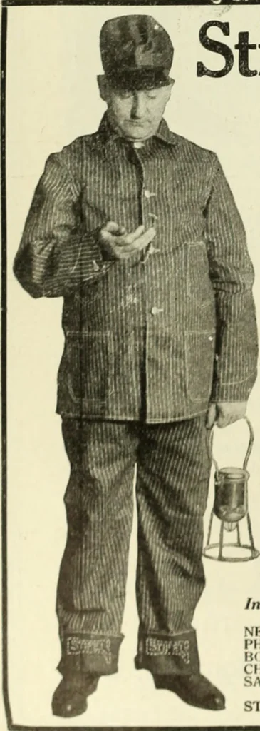 An illustration from Men's wear of Canada (January-December 1918), 1918, leaf 27