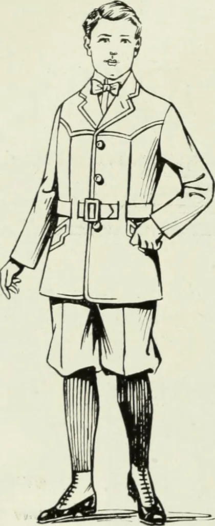 An illustration from Men's wear of Canada (January-December 1918), 1918, leaf 277
