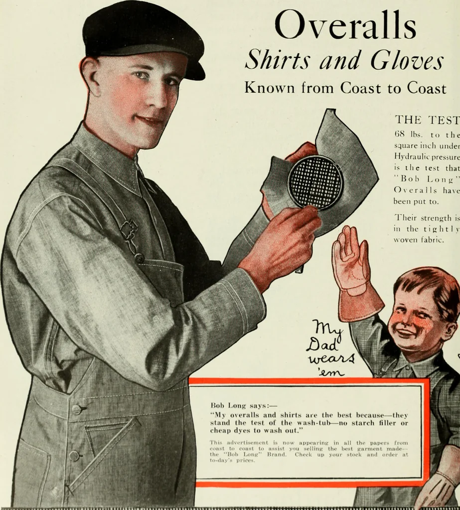 An illustration from Men's wear of Canada (January-December 1918), 1918, leaf 279