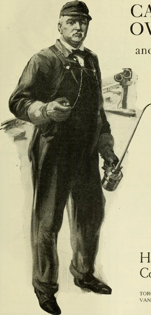 An illustration from Men's wear of Canada (January-December 1918), 1918, leaf 28