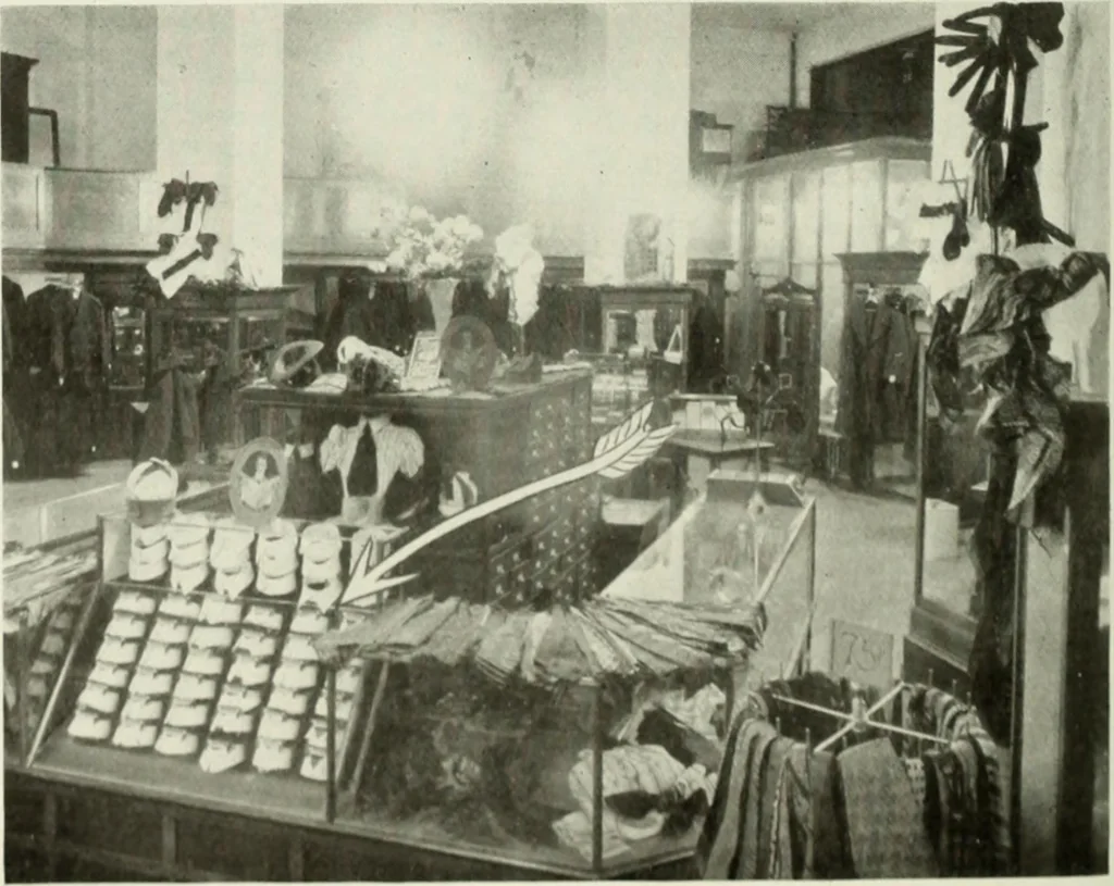 An illustration from Men's wear of Canada (January-December 1918), 1918, leaf 285