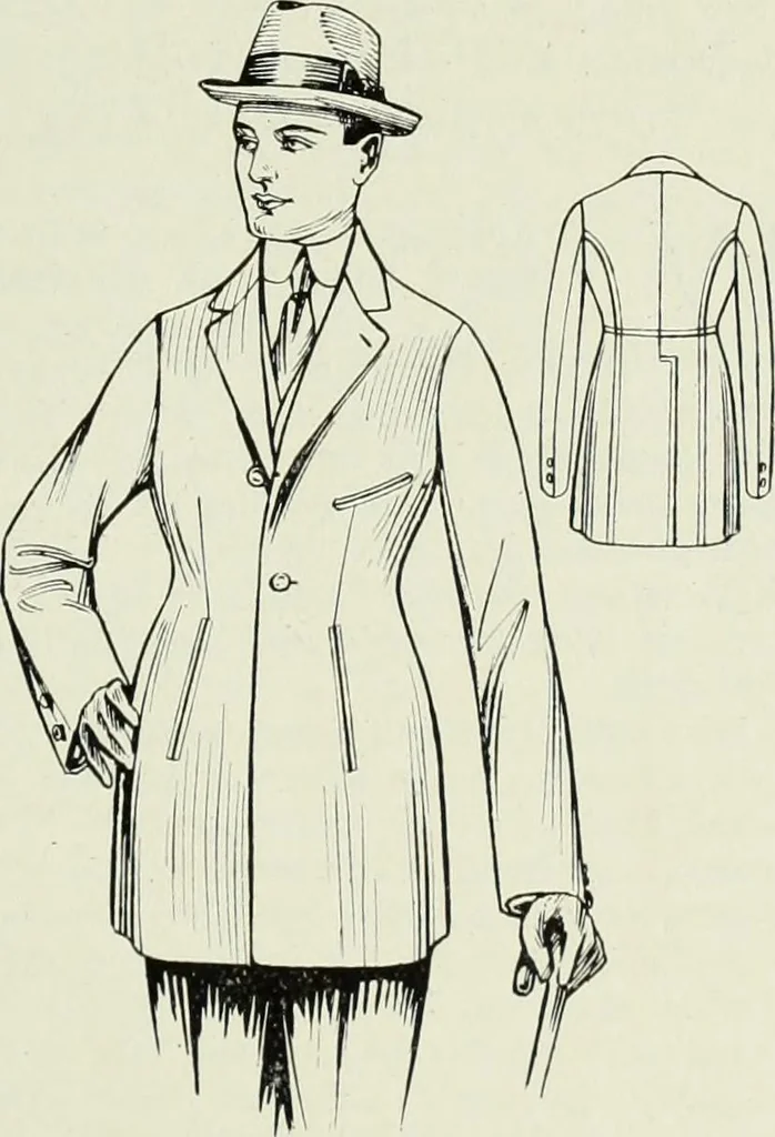 An illustration from Men's wear of Canada (January-December 1918), 1918, leaf 308