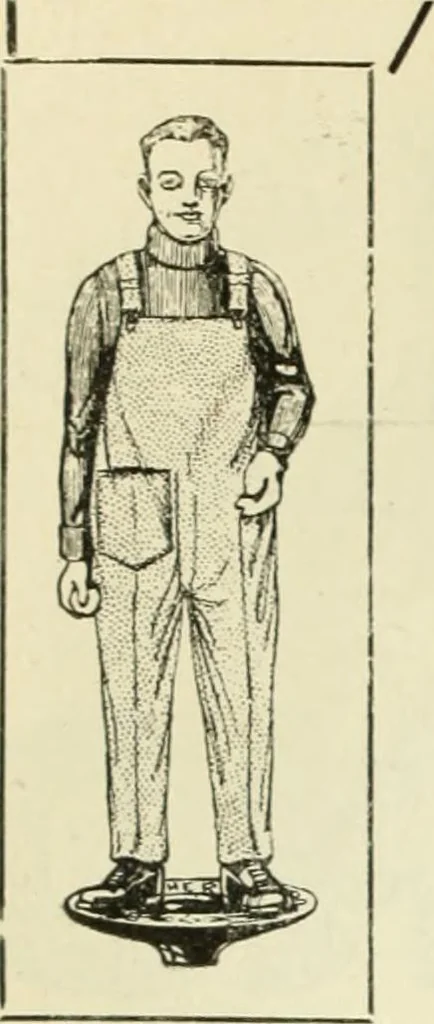 An illustration from Men's wear of Canada (January-December 1918), 1918, leaf 31