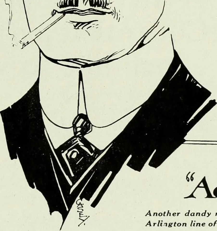 An illustration from Men's wear of Canada (January-December 1918), 1918, leaf 316