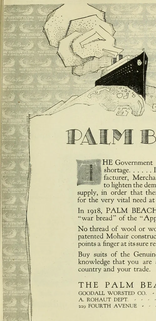 An illustration from Men's wear of Canada (January-December 1918), 1918, leaf 32