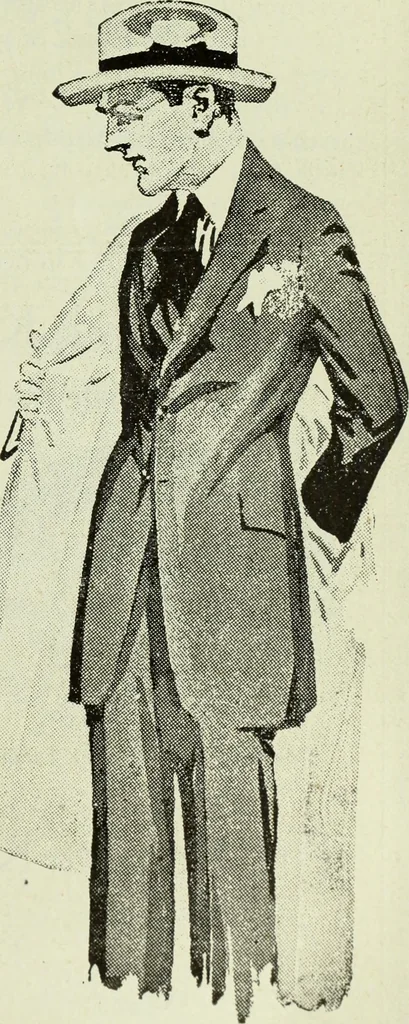 An illustration from Men's wear of Canada (January-December 1918), 1918, leaf 330
