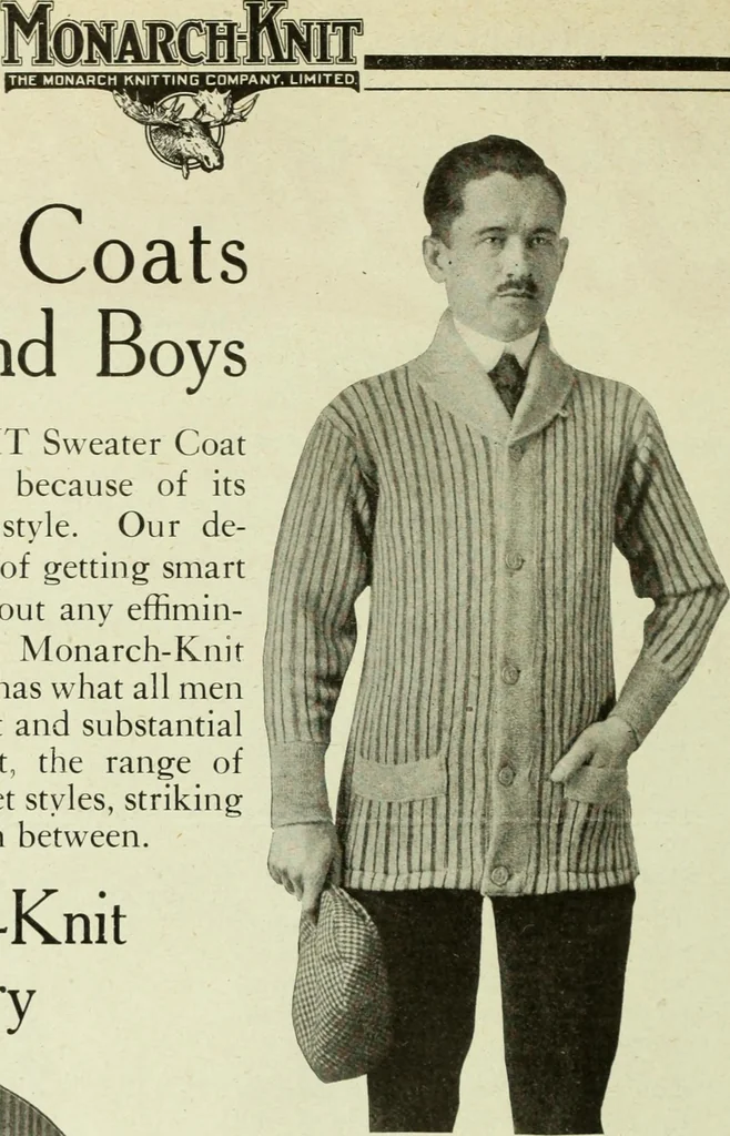 An illustration from Men's wear of Canada (January-December 1918), 1918, leaf 331