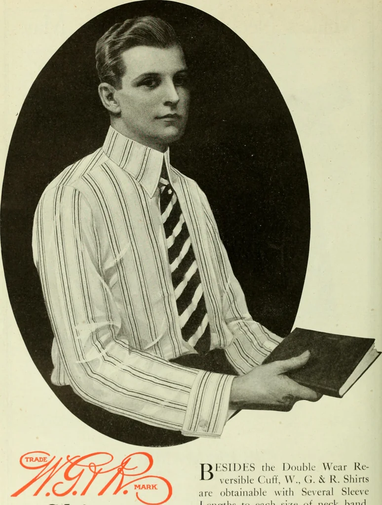 An illustration from Men's wear of Canada (January-December 1918), 1918, leaf 333
