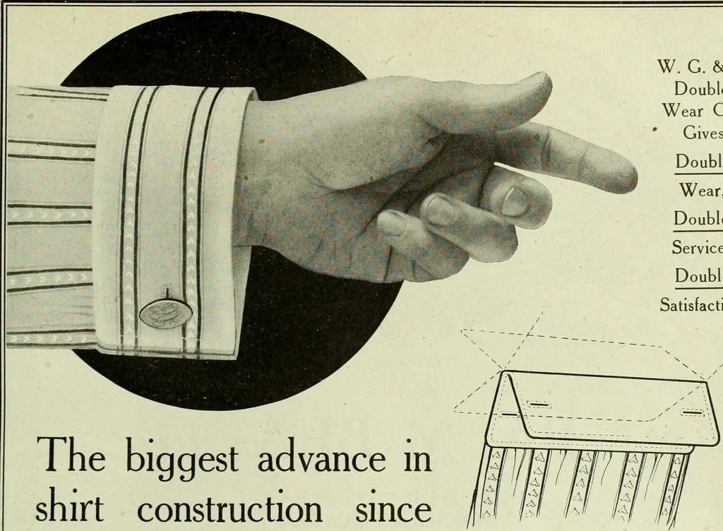 An illustration from Men's wear of Canada (January-December 1918), 1918, leaf 334