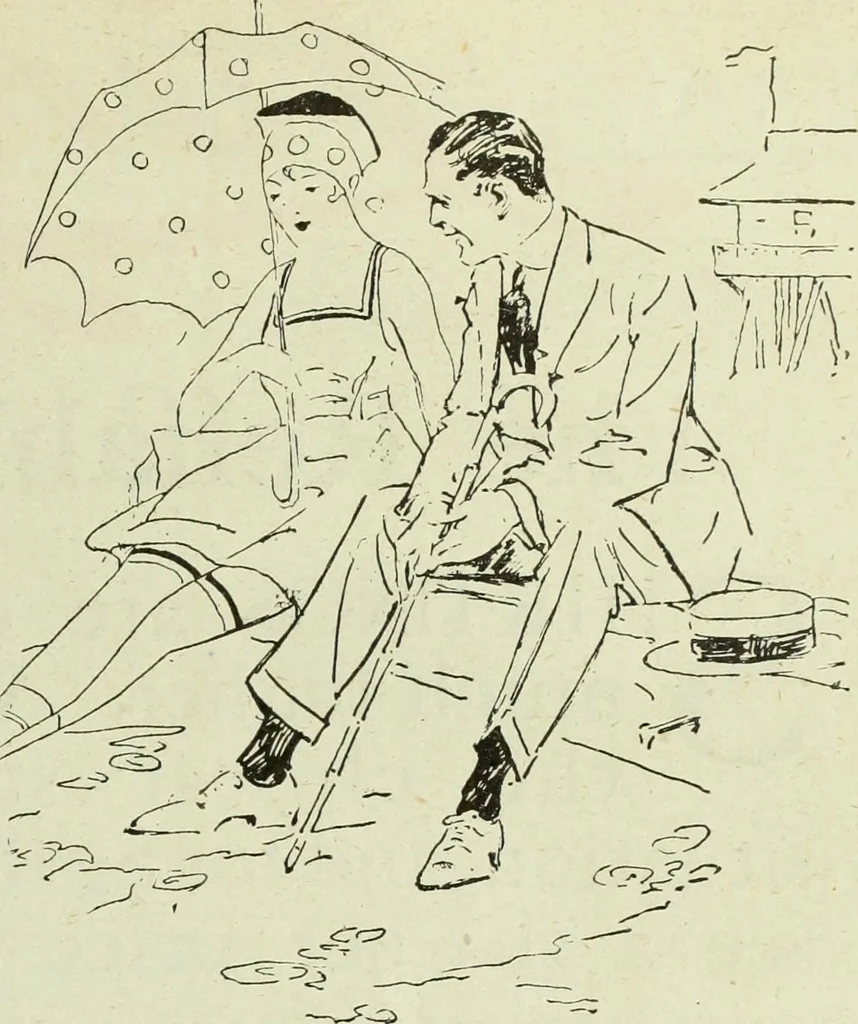 An illustration from Men's wear of Canada (January-December 1918), 1918, leaf 340
