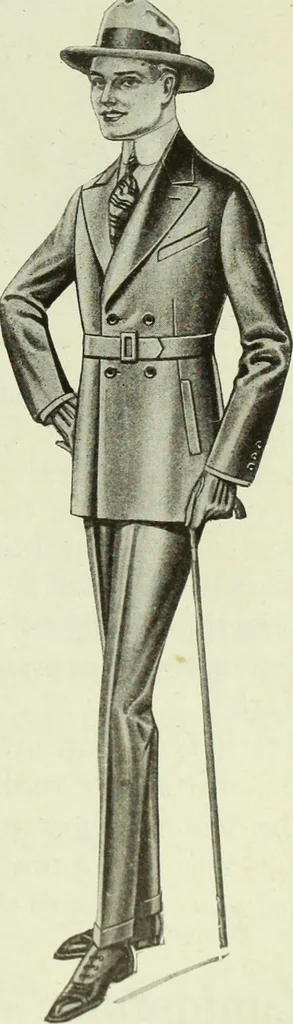 An illustration from Men's wear of Canada (January-December 1918), 1918, leaf 344