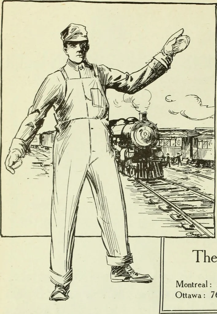 An illustration from Men's wear of Canada (January-December 1918), 1918, leaf 347