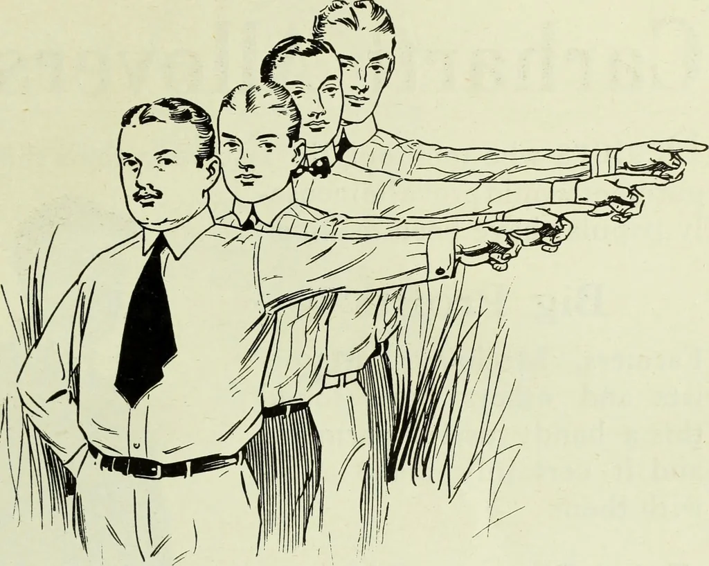 An illustration from Men's wear of Canada (January-December 1918), 1918, leaf 348