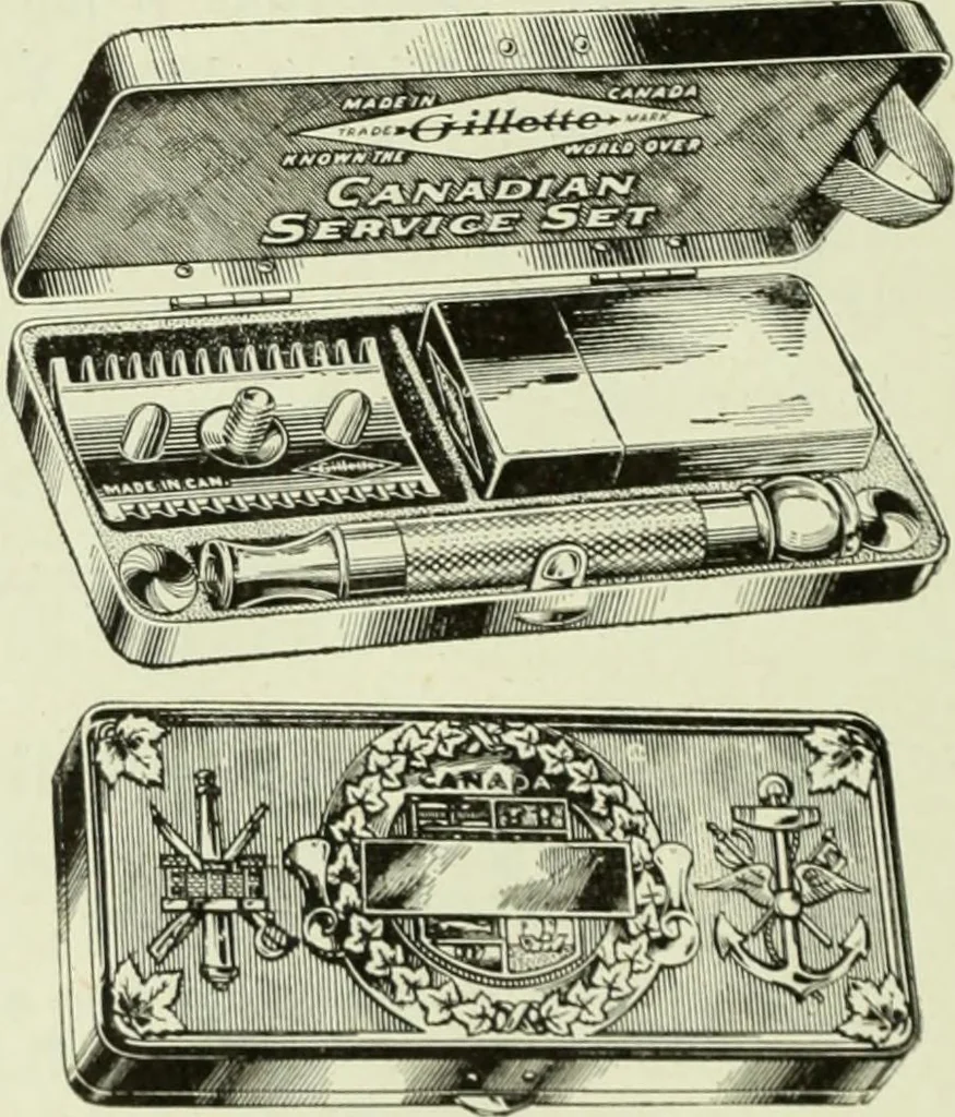 An illustration from Men's wear of Canada (January-December 1918), 1918, leaf 353