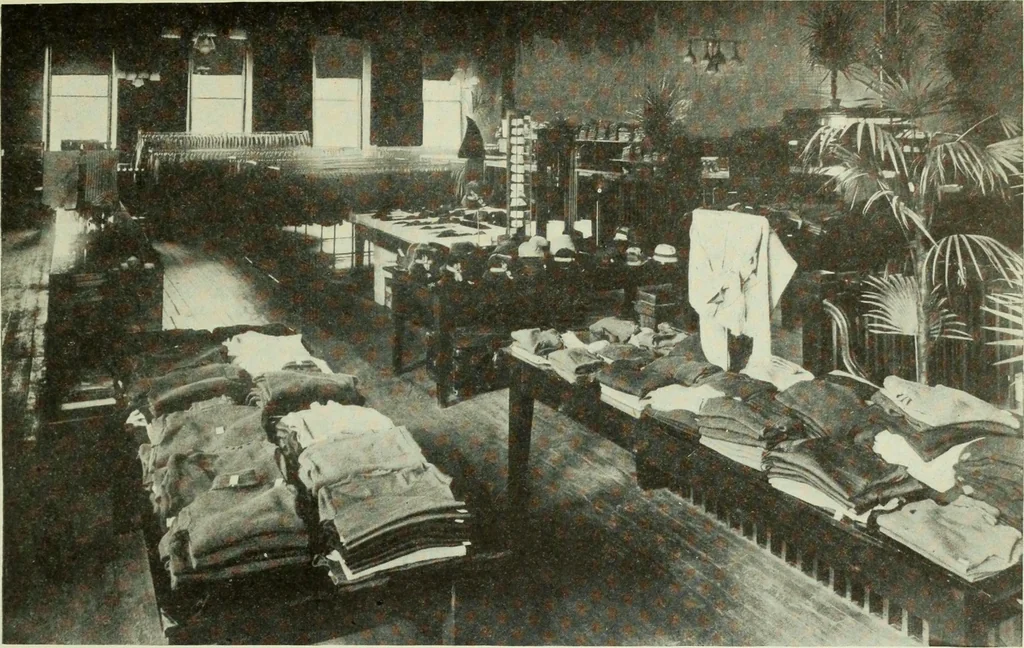 An illustration from Men's wear of Canada (January-December 1918), 1918, leaf 358