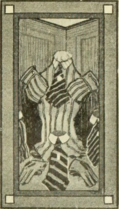 An illustration from Men's wear of Canada (January-December 1918), 1918, leaf 36