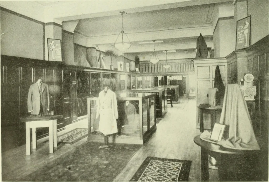 An illustration from Men's wear of Canada (January-December 1918), 1918, leaf 361