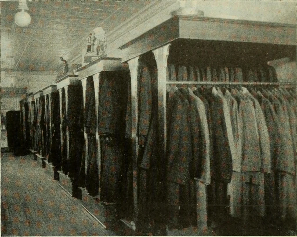 An illustration from Men's wear of Canada (January-December 1918), 1918, leaf 368