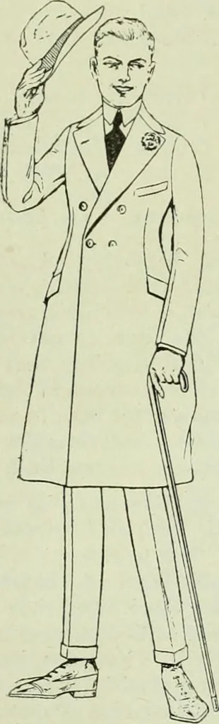 An illustration from Men's wear of Canada (January-December 1918), 1918, leaf 372