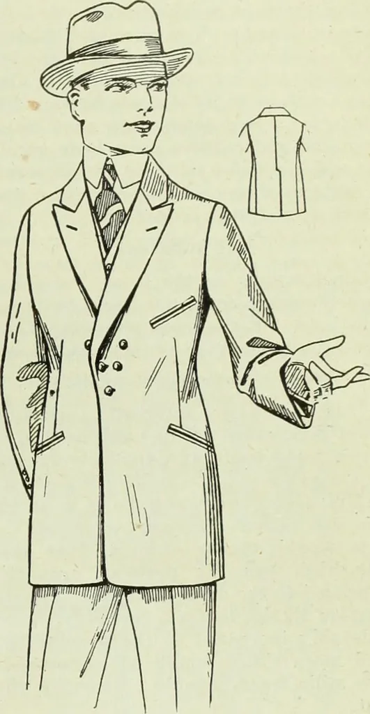 An illustration from Men's wear of Canada (January-December 1918), 1918, leaf 372