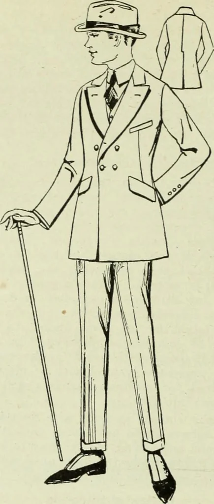 An illustration from Men's wear of Canada (January-December 1918), 1918, leaf 373