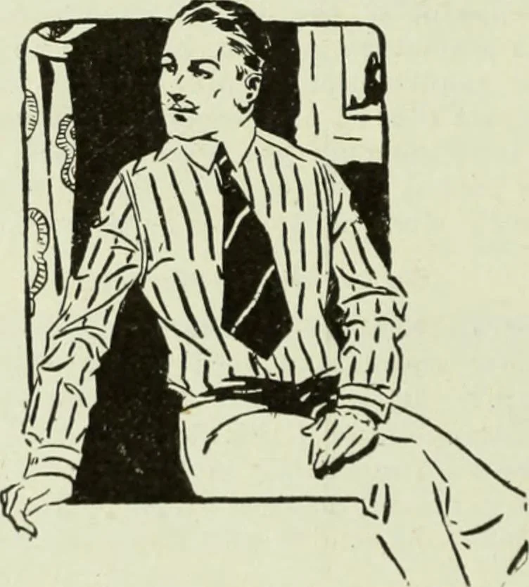 An illustration from Men's wear of Canada (January-December 1918), 1918, leaf 379