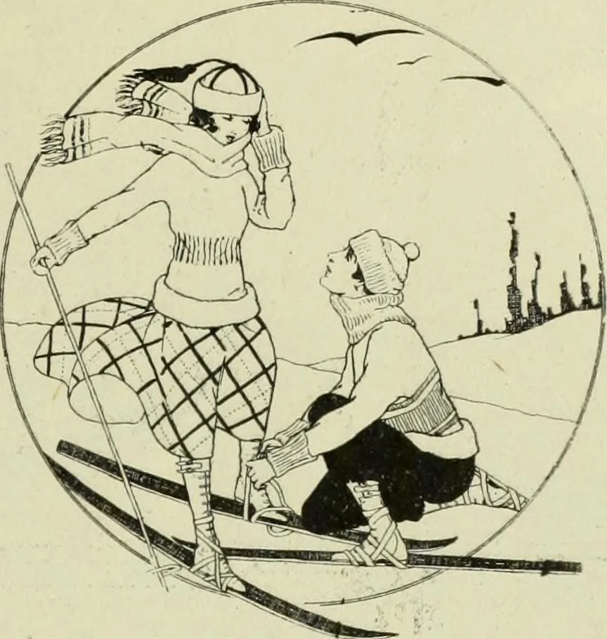 An illustration from Men's wear of Canada (January-December 1918), 1918, leaf 38