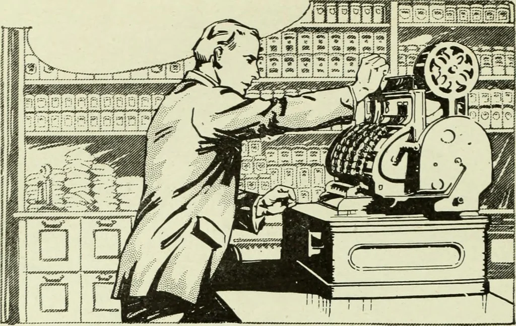 An illustration from Men's wear of Canada (January-December 1918), 1918, leaf 385