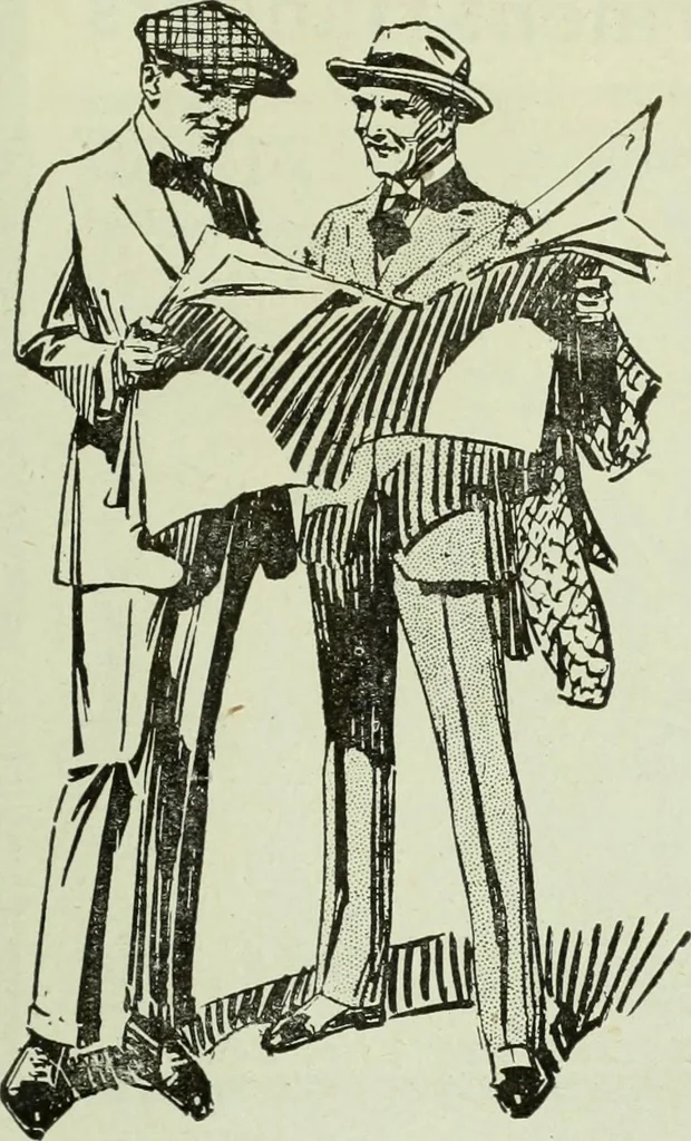 An illustration from Men's wear of Canada (January-December 1918), 1918, leaf 388