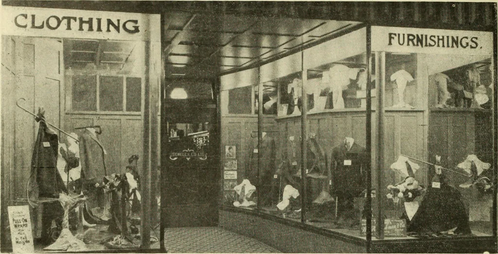An illustration from Men's wear of Canada (January-December 1918), 1918, leaf 39