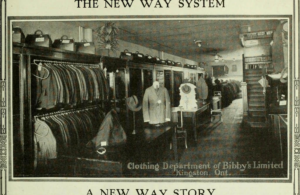 An illustration from Men's wear of Canada (January-December 1918), 1918, leaf 390