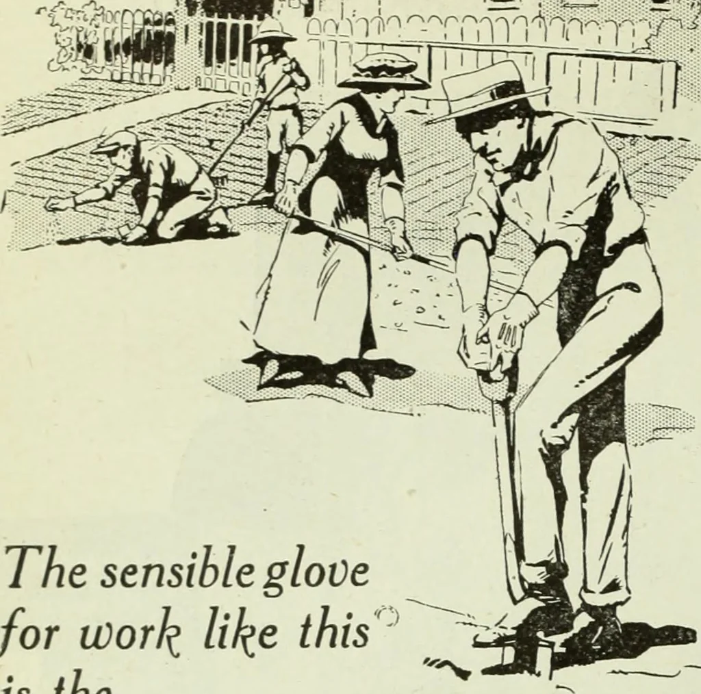 An illustration from Men's wear of Canada (January-December 1918), 1918, leaf 403